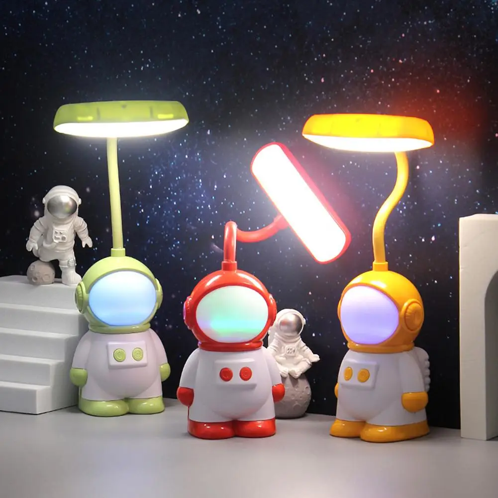 Useful LED Table Lamp Rechargeable Decorative Soft Lighting Indoor Astronaut Nigh Lamp LED Reading Light