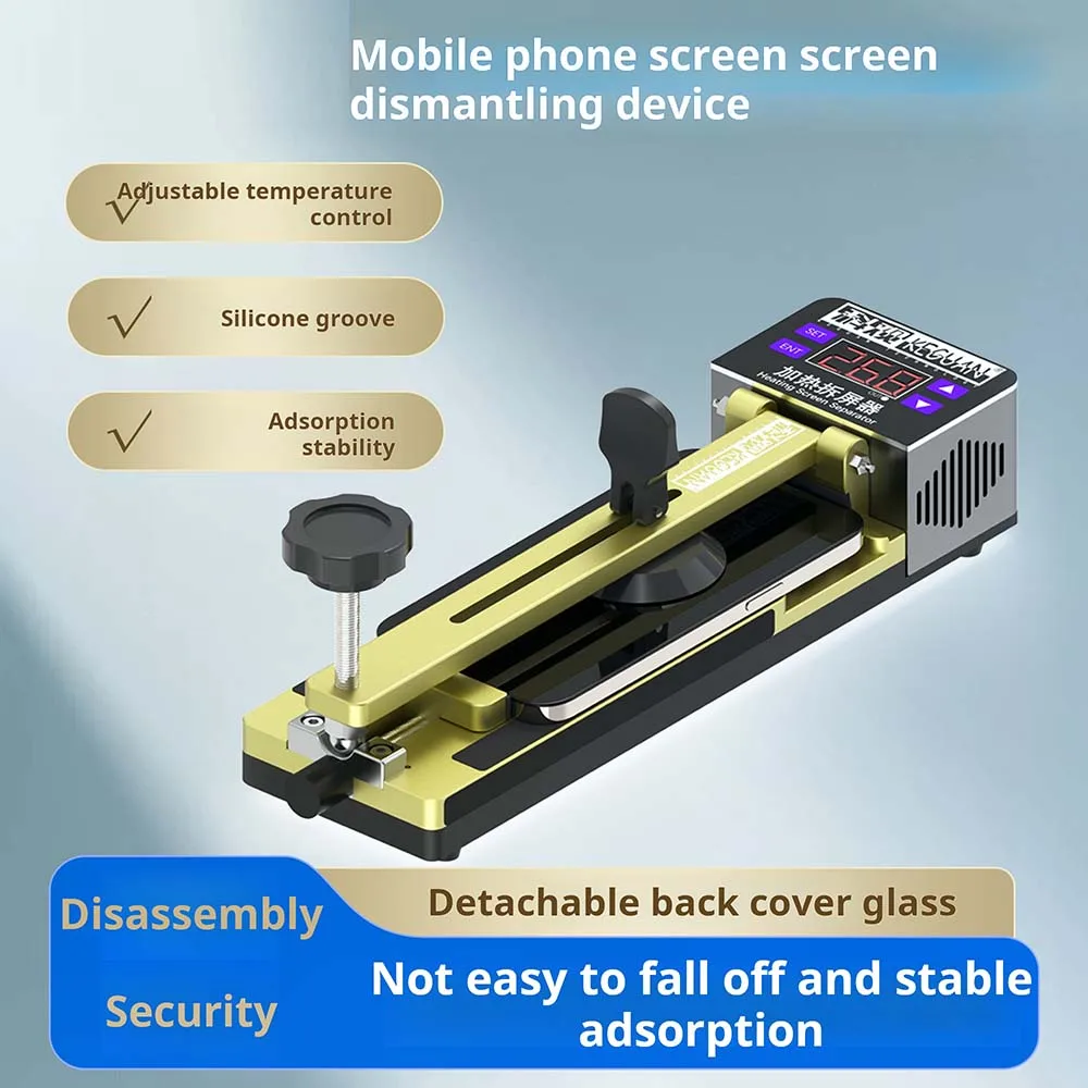 Mobile Phone LCD Screen Heating Disassembly Opening Tools Fixture For iPhone Android Display Back Cover Separating Remove Tool