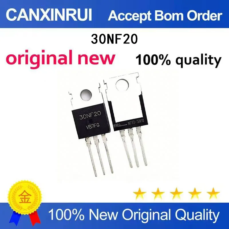 

(5-100 Pieces) Brand new original 30NF20 TO-220 spot chip IC