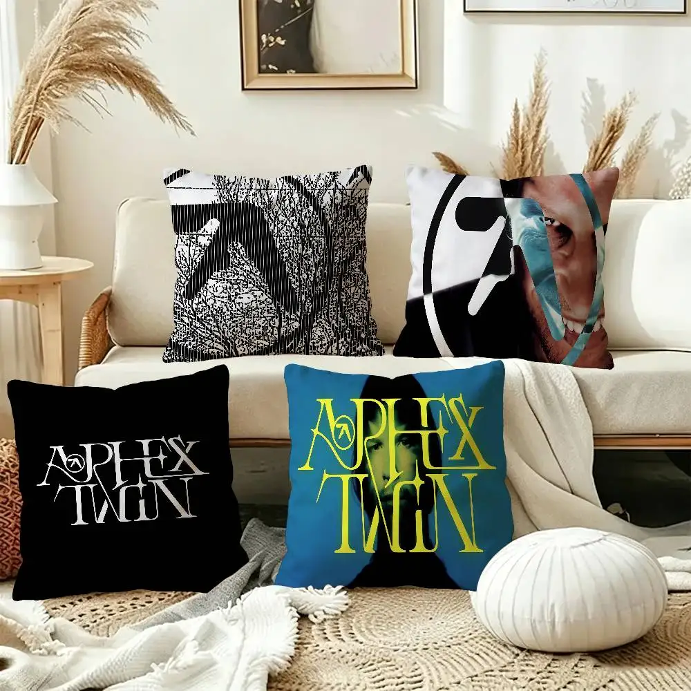 Aphex Twin Richard D James Music Pillow Cushion Cover Pillowcase Living Room Sofa Home Decor Customized