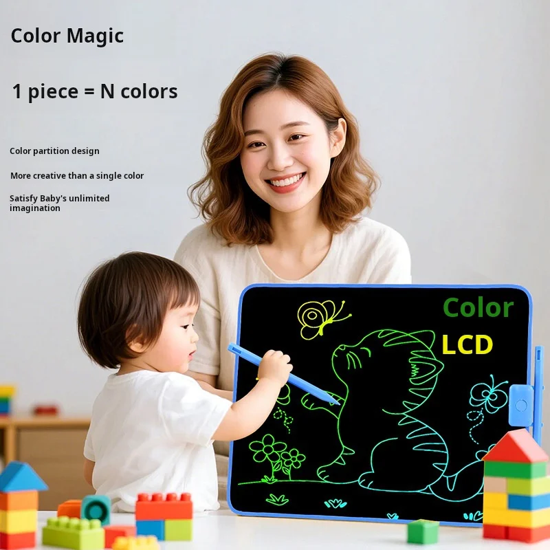 12 بوصة LCD لوحة الرسم تابلت للكتابة أرقام السبورة السحرية أدوات الرسم التعلم والتعليم لعب للأطفال الهدايا