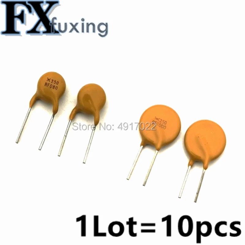 10PCS/lot Self Recovery Fuse TRF250-2000 250V 2A RF2000 PTCC TRF250-1000 RF1000 RF080 X250 0.8A 1A 2A RF2000 Hot new