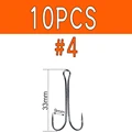10 piezas tamaño 4