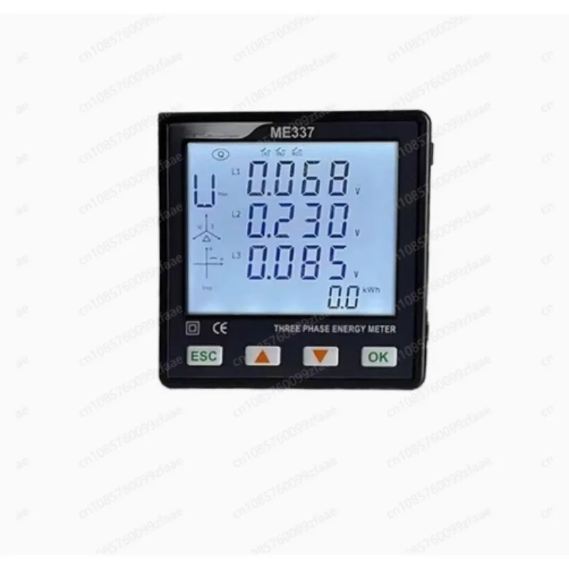 

ME337ND234 Multi functional Digital Display RS485 96x96mm Intelligent Power Quality Energy Meter Energy Analyzer