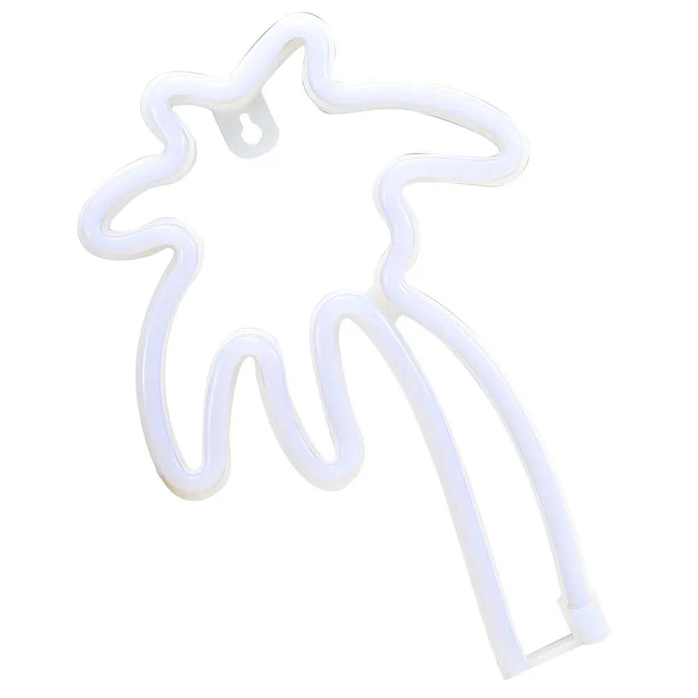 

Coconut Tree Decorative Light Neon Palm Sign Cute Led with Lights Wedding Signs for