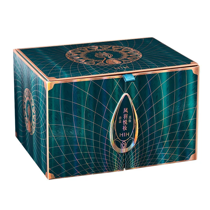 Yuezhuang メイクアップセット 18 点セット オリエンタルメイクボックス メイクボックス 女神の日ギフト