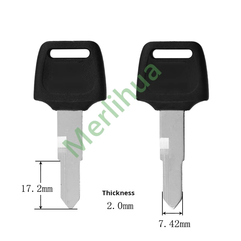 Honda King 125 Chave da motocicleta, adequado para Honda King, durável, resistente a riscos, resistente a queda, não é fácil de instalar