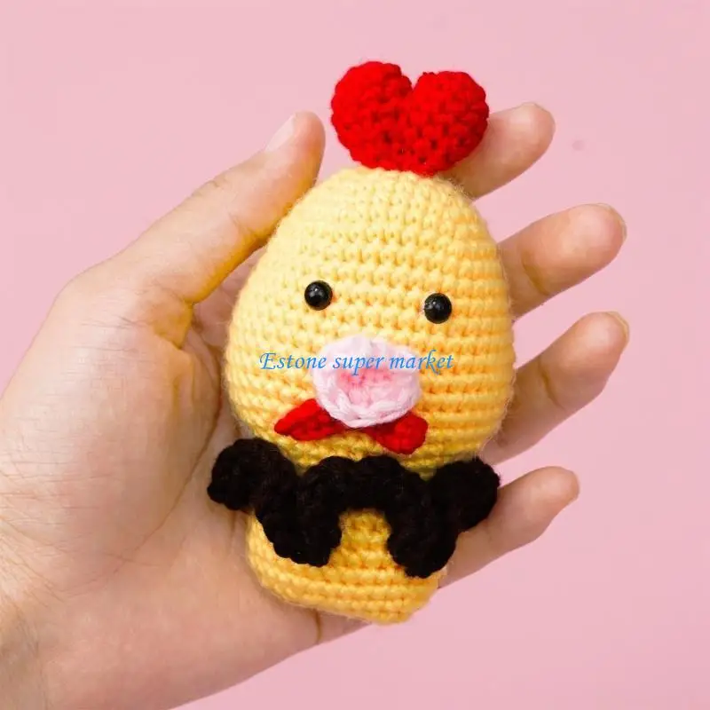 090B الوليد التصوير الدعائم الكروشيه دمية على شكل حيوان الطفل صور اطلاق النار الدعائم اليدوية صور خلفية اكسسوارات دش هدية #3