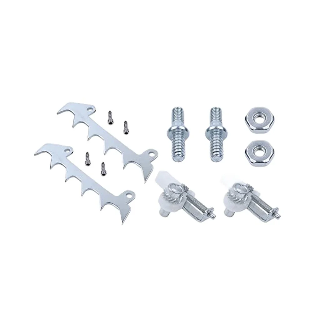 For Claw Stop Replacement Kit for Chainsaws MS170 MS180 MS190 MS200 Stainless Steel Bumper Spike Assembly 8 Parts