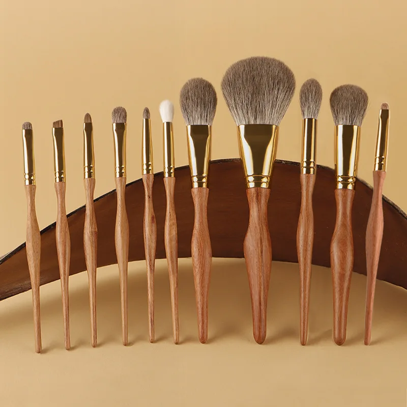 Hua Li Mu Xiao Man Waist Set Brush High end Animal Hair Full Set Makeup Brush CangZhou Makeup Brush Tool