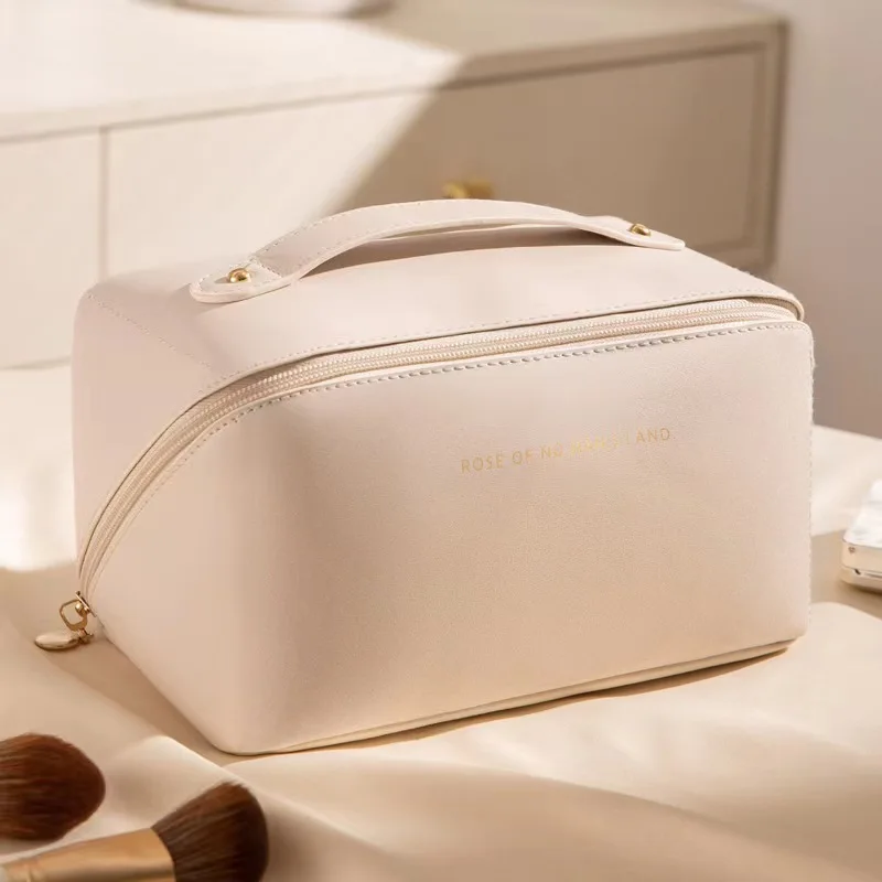Bolsa de armazenamento de cosméticos, grande capacidade, portátil, ins, high-end, famoso na internet, novos cosméticos de viagem, bolsa de armazenamento de produtos de higiene pessoal