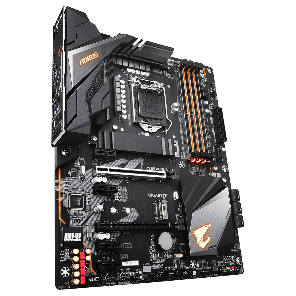 اللوحة الأم جيجابايت Z390 AORUS ELITE LGA 1151 Intel Z390 ATX Intel