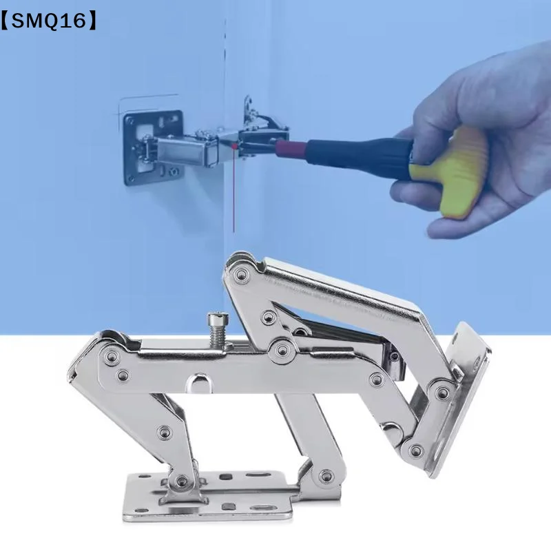 170 Degree Furniture Cabinet Doors Hydraulic Hinge Soft And Slow Close Thick Door Panels Cabinet Door Hinge Wardrobe Hinge【SMQ】