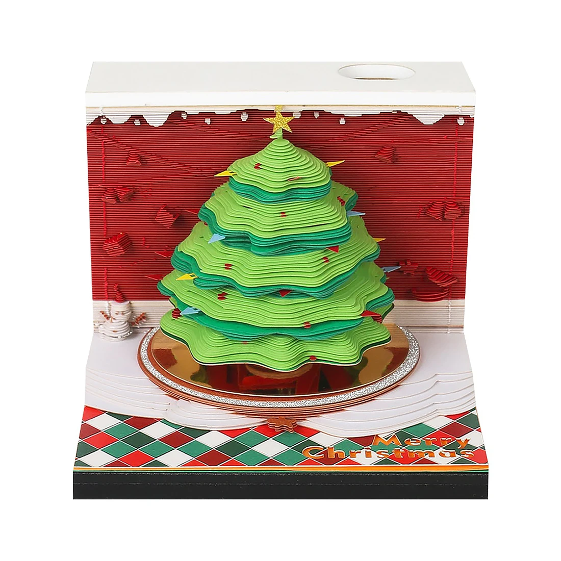 

Sweetmade Calendar Box for Christmas Tree Gift with Logo Printed Home Decoration Items