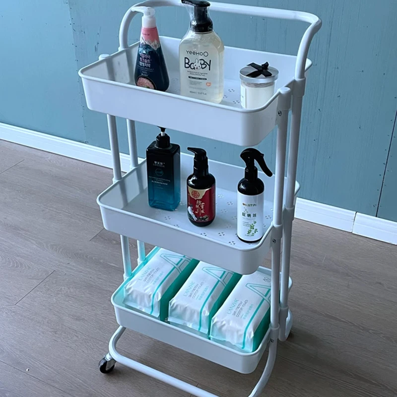 Simplicity Iron Trolley Auxiliary Cart Aesthetics Salon Food Serving Barber Hairdressing Furniture Beauty Muebles Belleza Spa