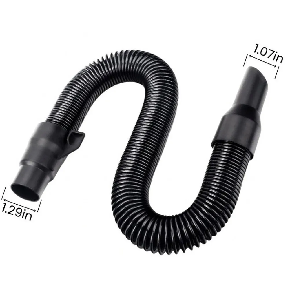 For Model 0970-20 Vacuum Cleaner Hose For Tight Space Cleaning Black Compatible Vacuum Cleaner Hose Wear Resistant Design