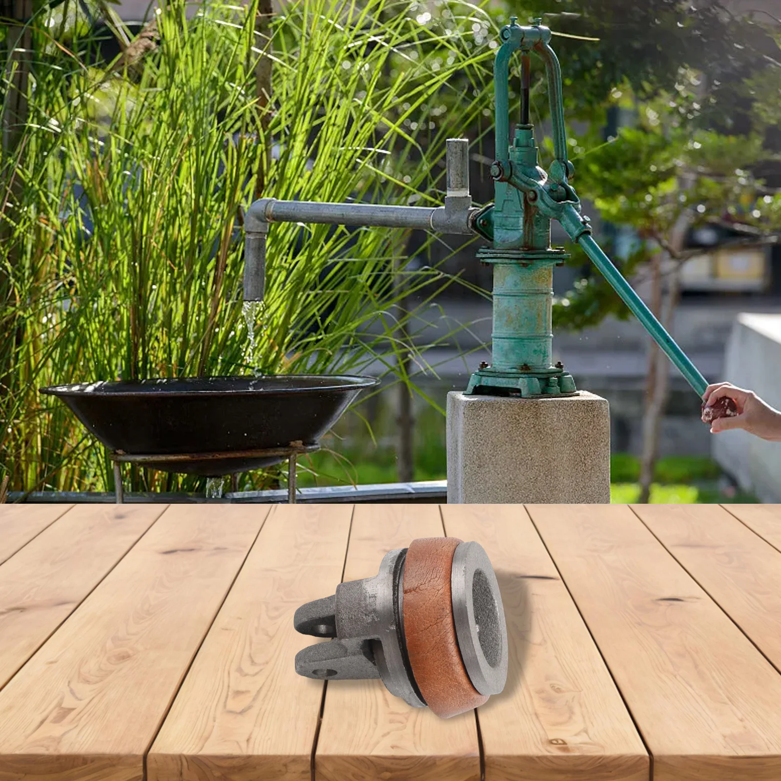 

Ручной насос Уплотнение из искусственной кожи Замена ручного насоса Отличная герметичность Высокое водопоглощение Длительная производительность