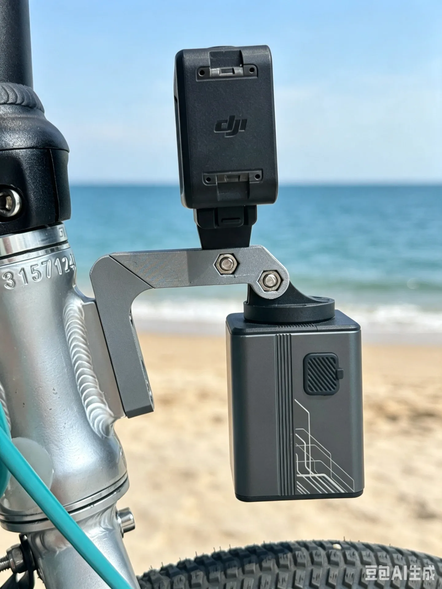 Faltbarer Fahrrad-Lichthalter, Gopro-Adapterhalterung für Brompton Pig Nose Frontlicht – Detail 10