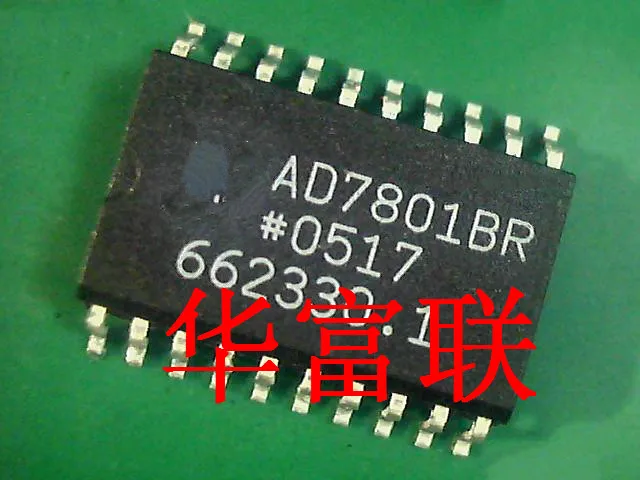 5pcs/lot AD7801BR AD7801 AD7801BRZ SOP-20