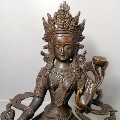 Antique Bronze Ware Collection, Tibetan Buddha