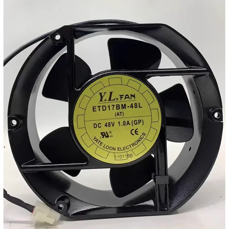pour-le-nouveau-yaln-etd17bm-48lat-dc48v-10a-17cm-ventilateur-de-refroidissement-dc-a-grand-volume-d'air