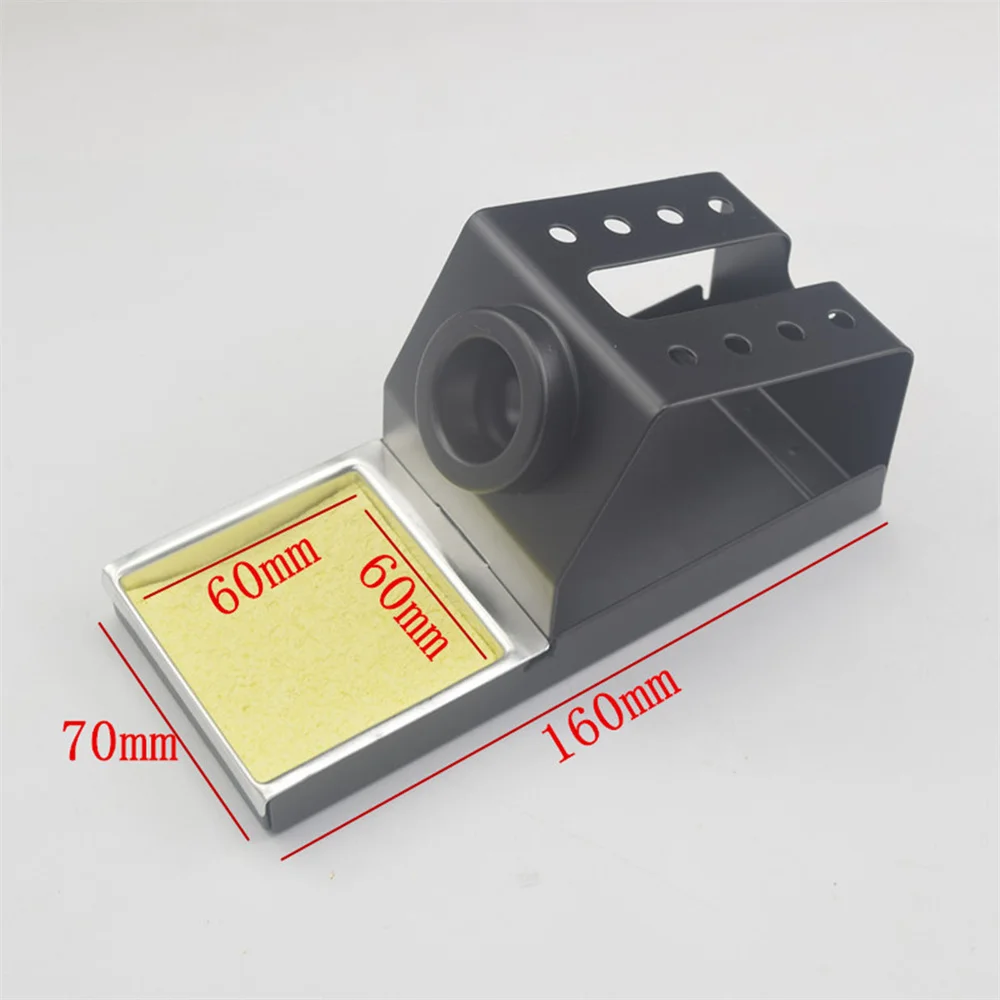 936 はんだステーションシリーズ用の耐久性のあるはんだごてスタンド金属製アイロンスタンドはんだごてフレーム、スポンジ付き