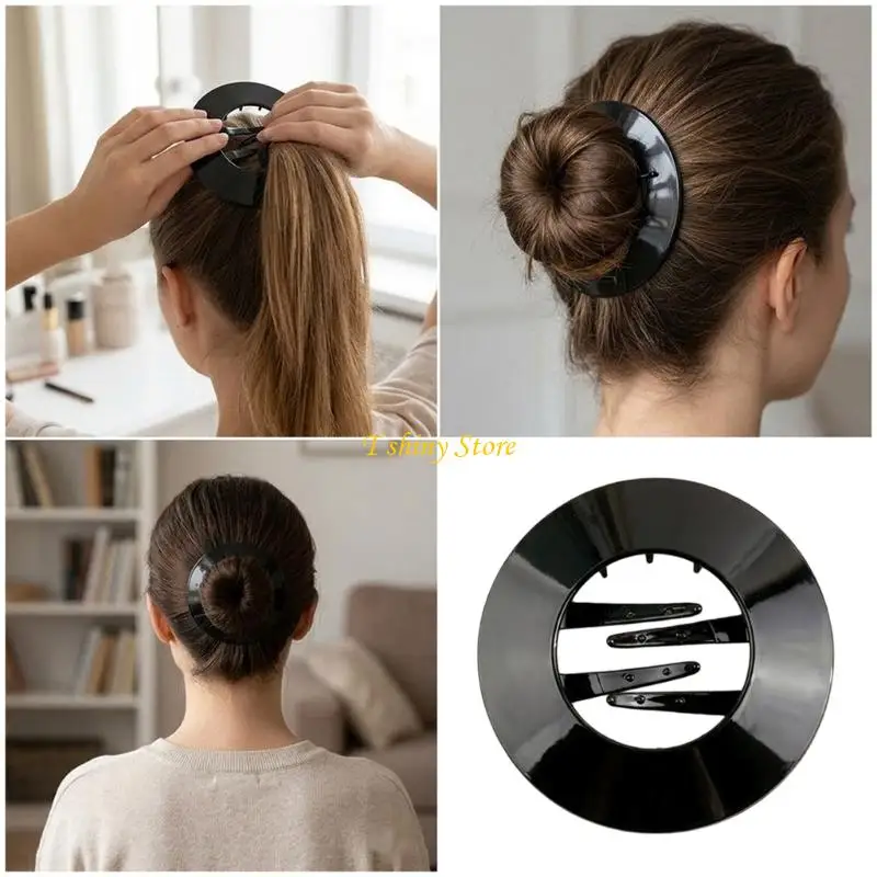 

N58F Large Hair Claw Clip With Enhancing Elasticity Secure Hold Hair Styling Tool For Ponytails Buns And Half Up Styles