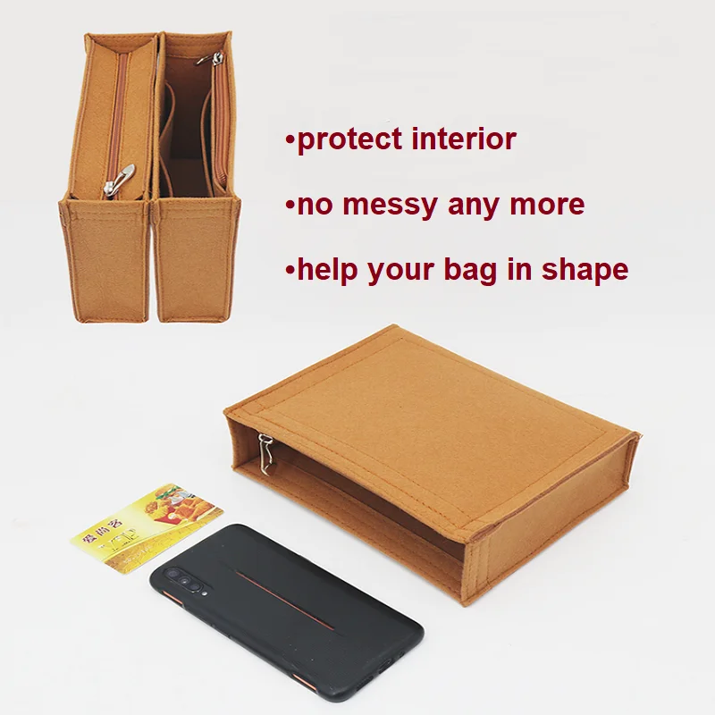 【Only Sale Inner Bag】Bag Organizer Insert For Bur berry Pocket Organiser Divider Shaper Protector Compartment