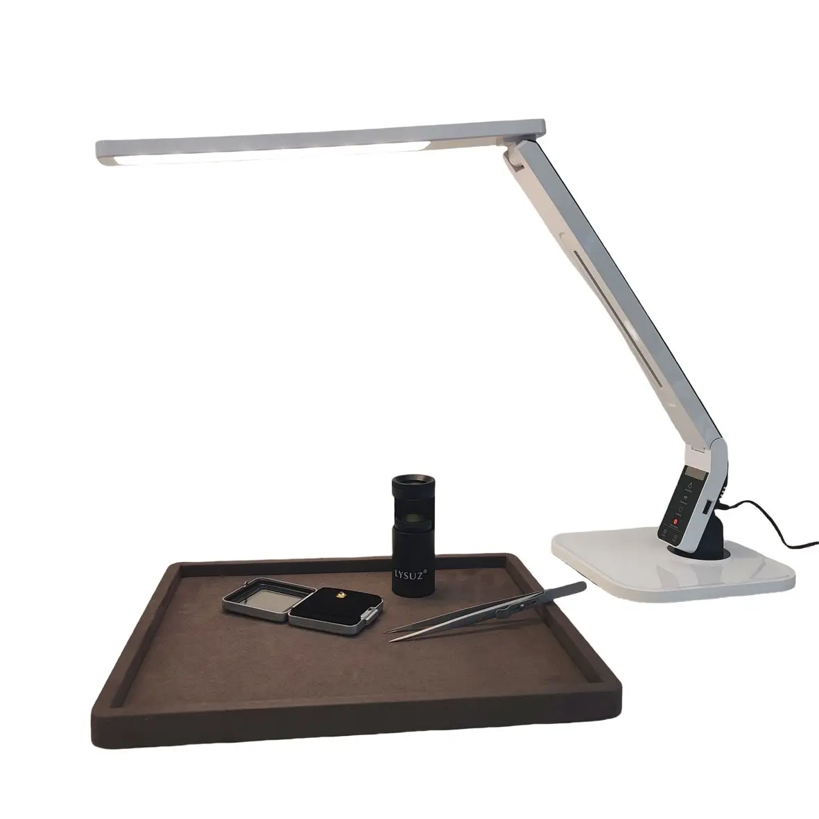 Jewelry Multi-function Four Smart Lamp Work Desk Light for Diamond Gemstone Jadeite Identification Tools  Instruments LYSUZ
