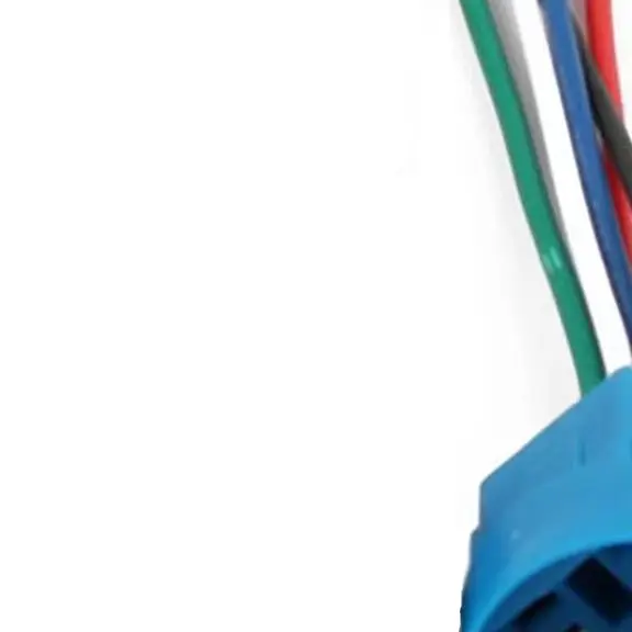 Blue Plastic Push Button Switch Extender Socket With Wire Terminal For 16mm 19mm 22mm Metal Button Industrial Control Panel