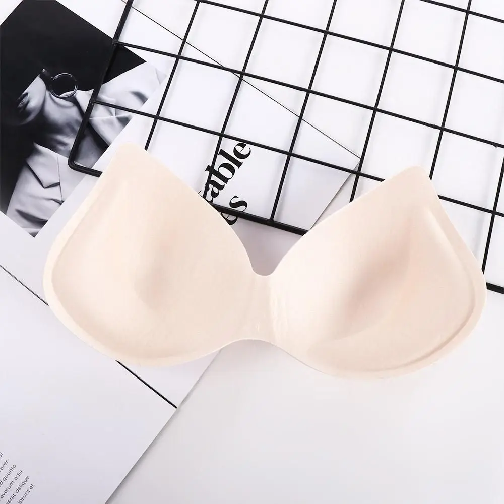 Enhancer Bikini Pads Chest Cups Sponge Soft Removable Push Up Breast Pads Enhancer Chest Cups Breast Insert Bra Pads