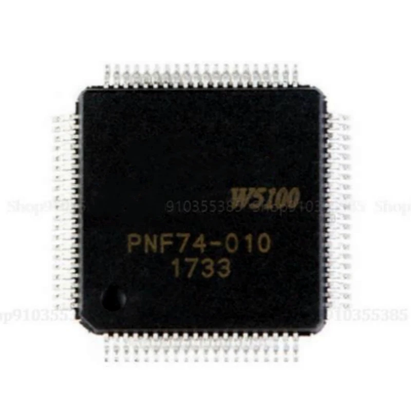 1-10pcs New W5100 QFP-80 microcontroller chip