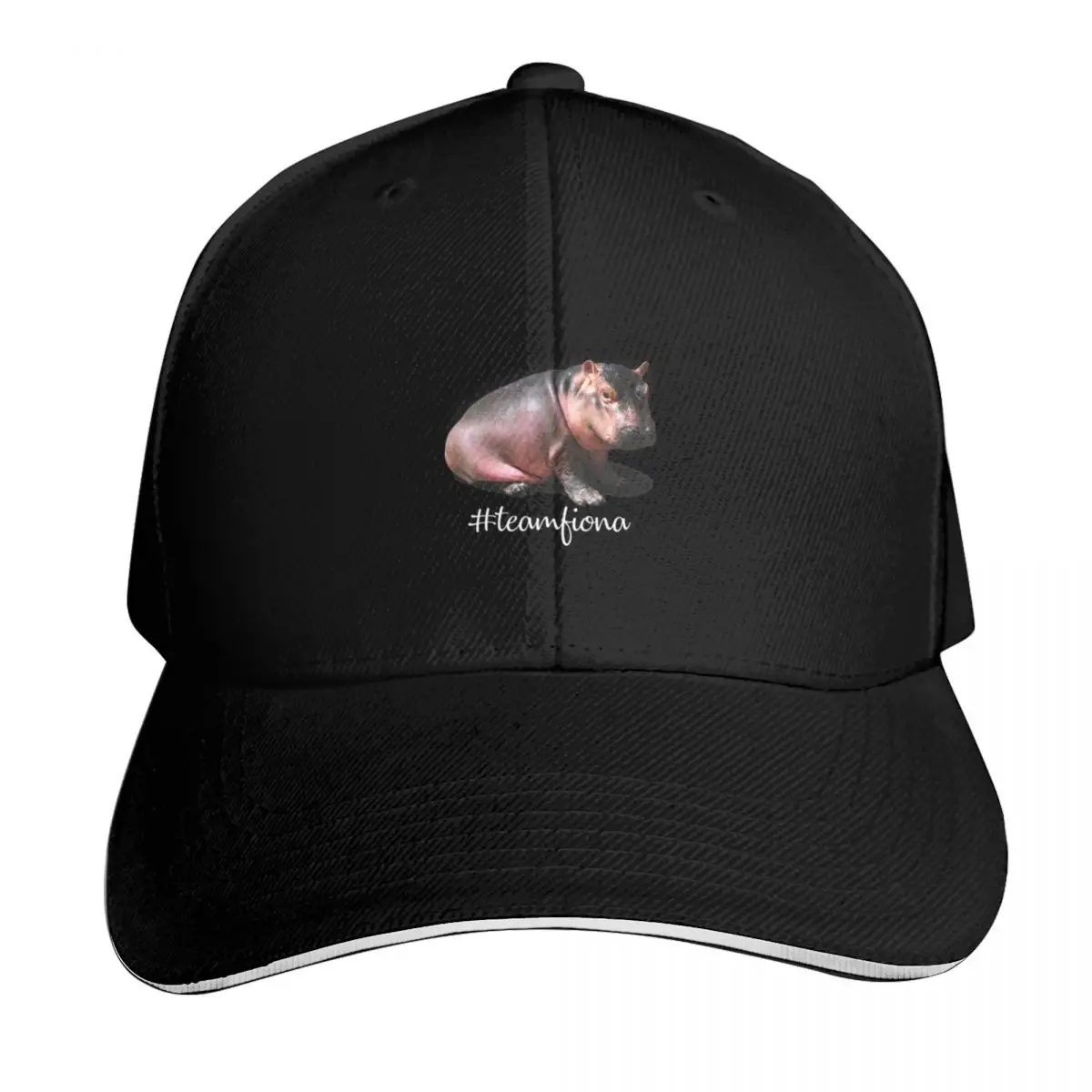 Fiona The Hippo Baby Cute Baseball Cap Streetwear fashionable Fishing cap Funny hats Men's Baseball Women's