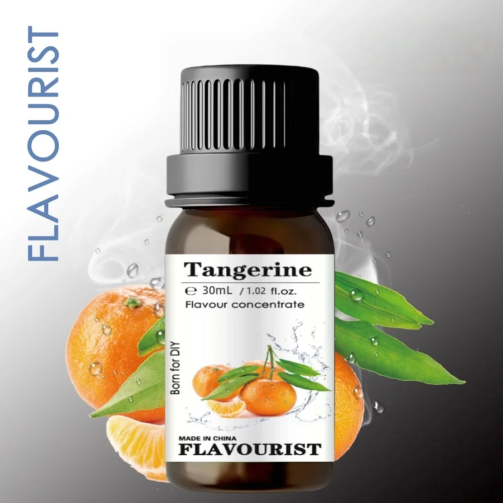Flavourist Tangerine Fruit Aroma Flavor Concentrate Essence Oil For Lipstick Lipgloss Flavoring Oil For Lip Gloss Additives