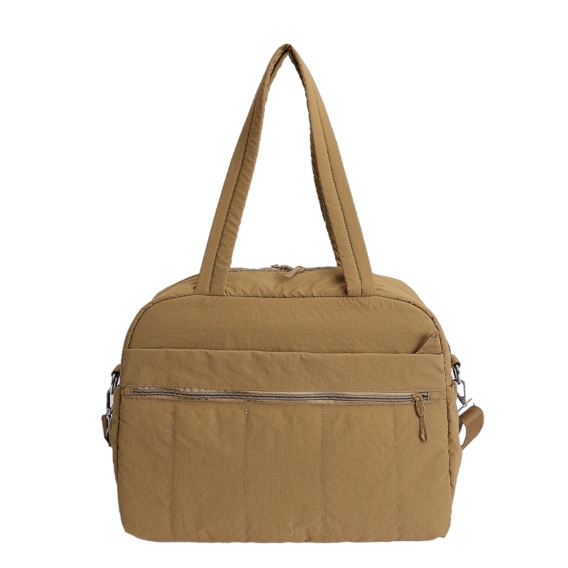 

Женские холщовые сумки большой вместимости, однотонные сумки через плечо, высококачественные женские сумки-тоут на молнии, повседневные женские сумки для покупок.