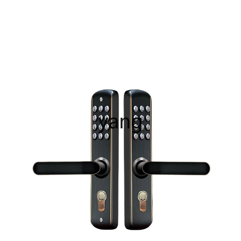 

LH outdoor special waterproof mechanical lock courtyard door aluminum art stainless steel double-sided combination lock