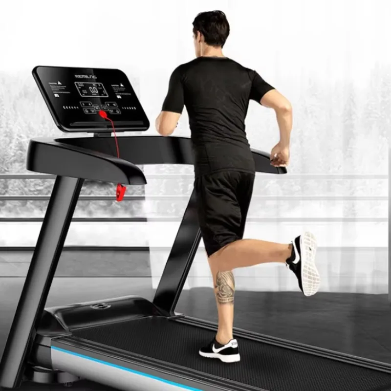 Cinta de correr eléctrica plegable para el hogar con pantalla LED, máquina compacta para caminar para uso doméstico