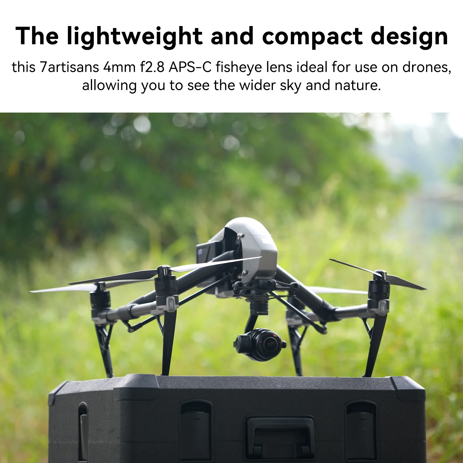 7ช่างฝีมือ Fisheyes แบบวงกลม 4 มม. F2.8 APS-C มุมกว้าง 225 °   MF Prime เลนส์สําหรับ Sony E Fuji FX Micro M4/3 Canon EOS-M Mount กล้อง