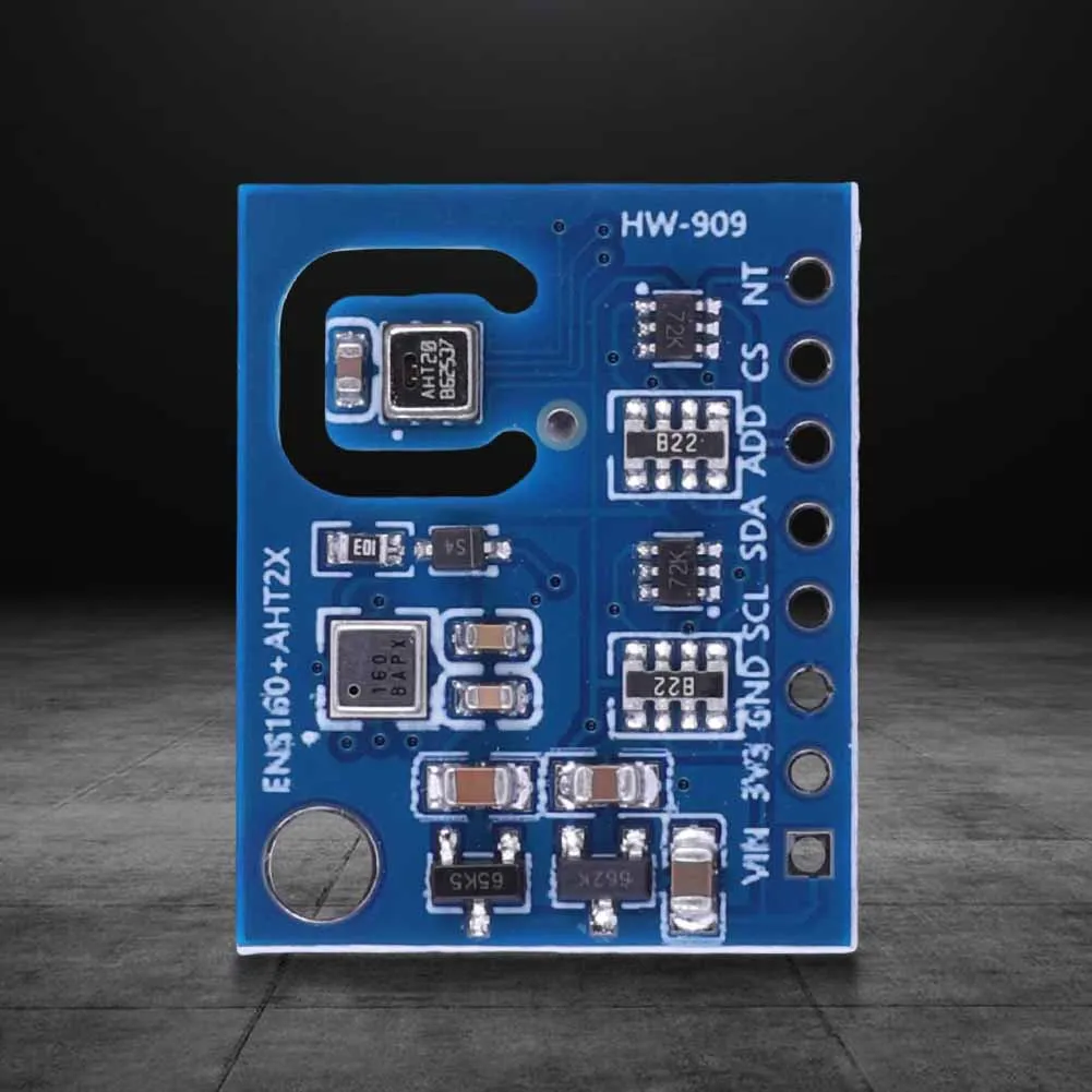 ENS160+AHT21 Temperature and Humidity Gas Sensor Module High-Precision Gas Sensor Module for Arduino Indoor Monitoring