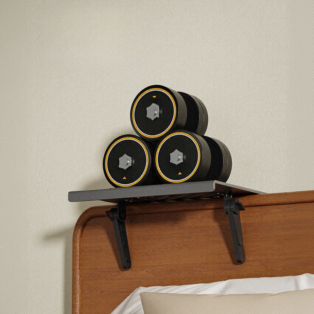 Wall Mounted and Router Bracket for Home Use No Drill Installation Dual Device Support Space Saving Design Wall