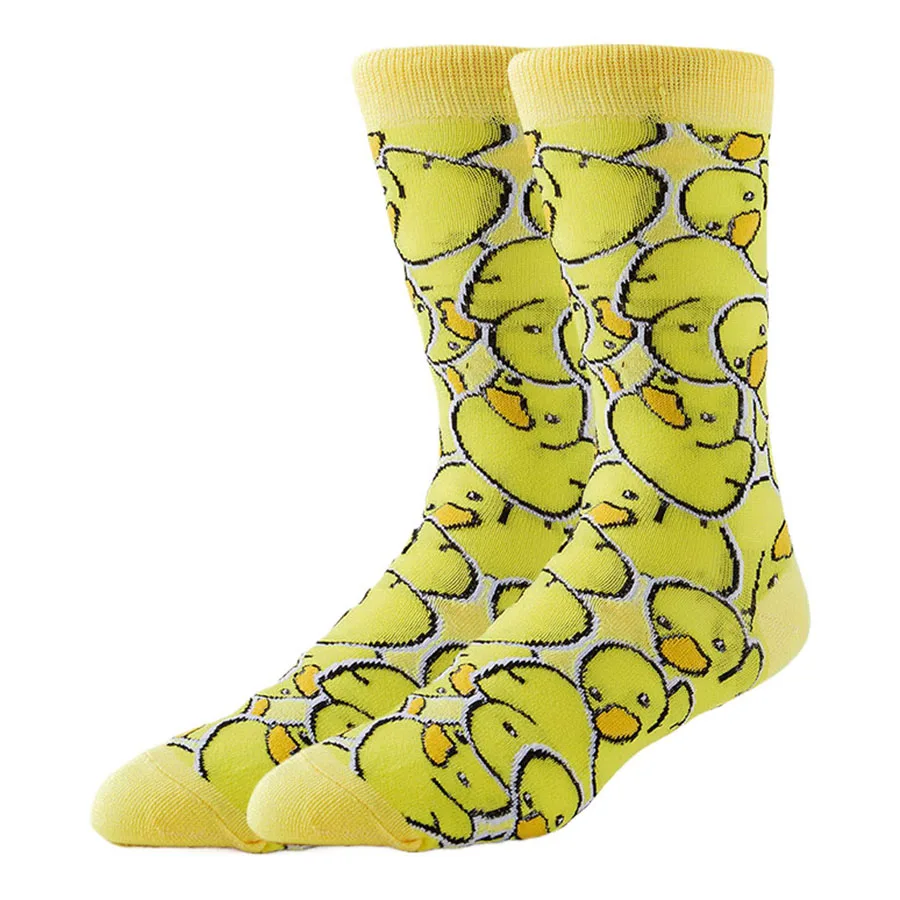 20Pairs Street Fashion Happy Socks Men Women Tube Socks Designer Hip Hop Funny Novelty cartoon anime Dress Socks Durable