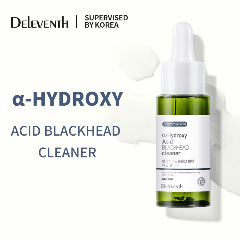 

α-Hydroxy Acid Exporting Serum 30ml Oil-Control Soften Cuticle Shrinking Pores Blackhead Removal Cleaning Skin Care Product