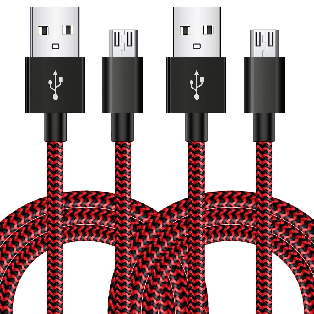 

2A Micro USB Cable Fast Charging for Samsung Xiaomi Huawei Realme OPPO Android Mobile Phone USB Data Wire Cord 3M