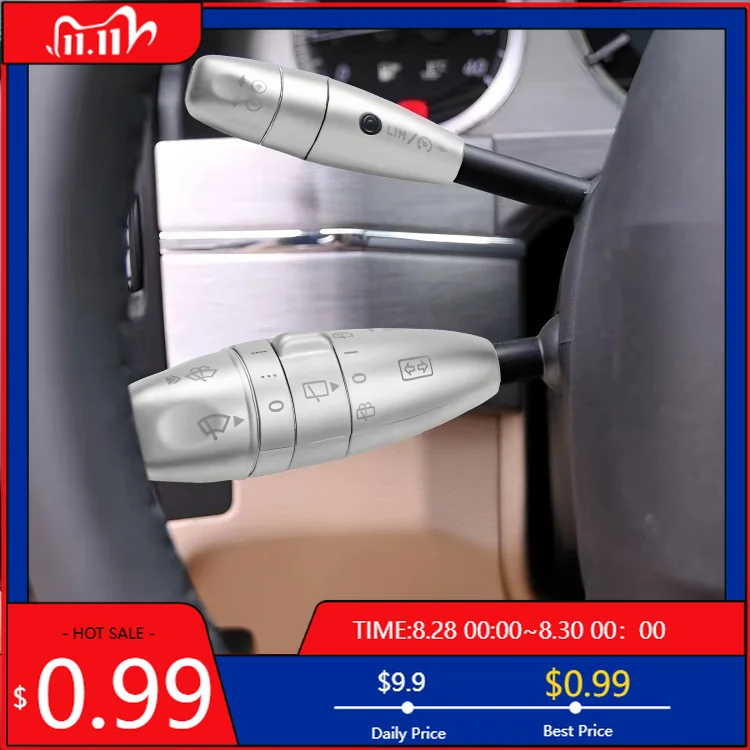 

Внутренние наклейки для Mercedes-Benz W164 ML X164 GL, модифицированный интерьер, круизный дворник, рычаг переключения передач, украшение st