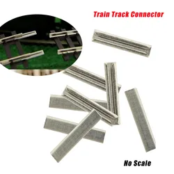 12pcs Ho Scale Alloy Train Track Connector Piece 1:87 DIY Model Making Railway Train Layout for Diorama