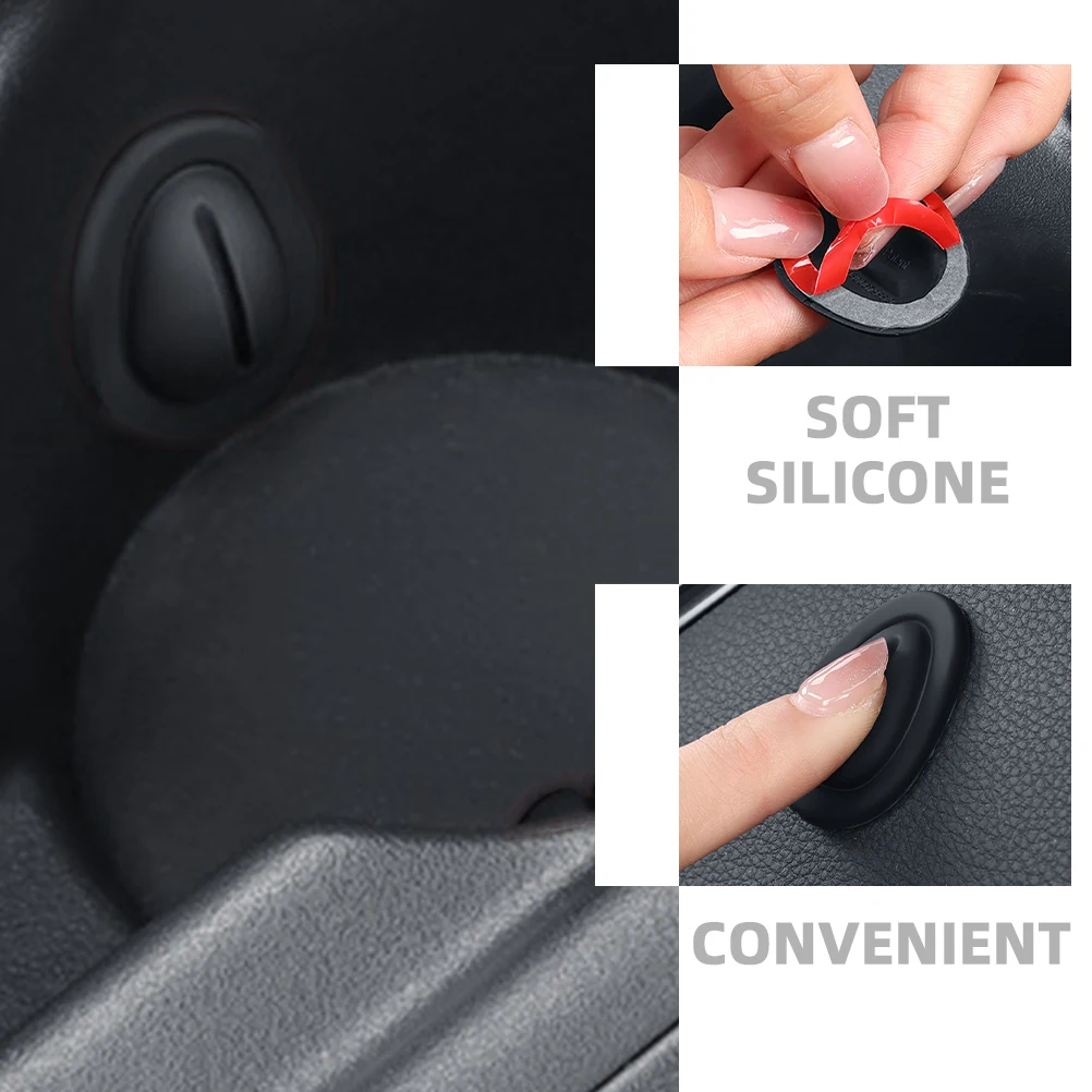 

8pcs Car Cup Holder Insert Gel Adjustable Limiter Soft Silicone Coaster for Console Interior Accessories Women