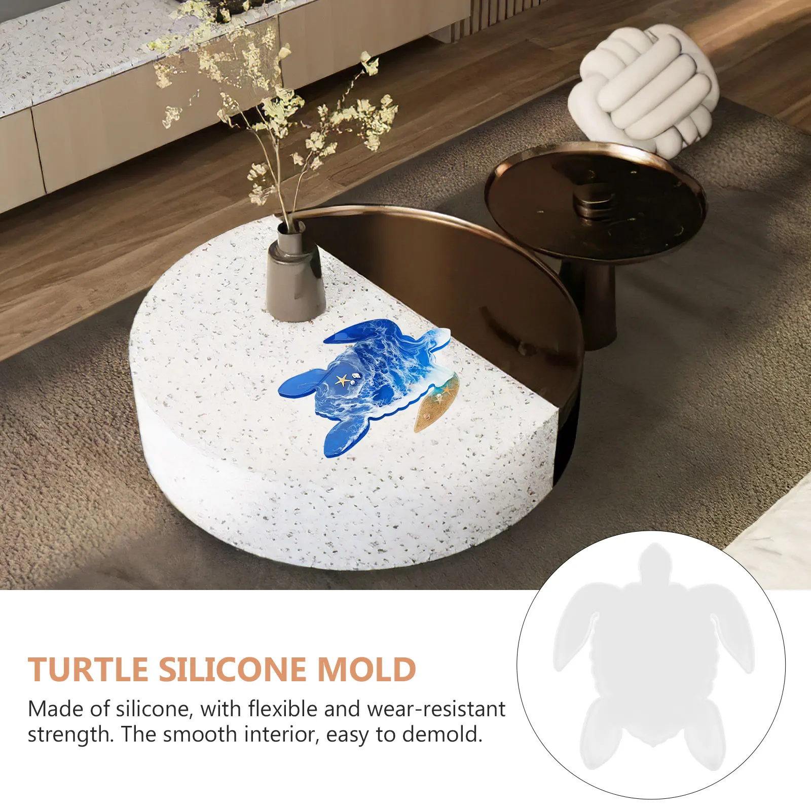 

Turtle Silicone Mold Jewelry Tray Molds Casting Moulds Creative Resin Crafting Epoxy