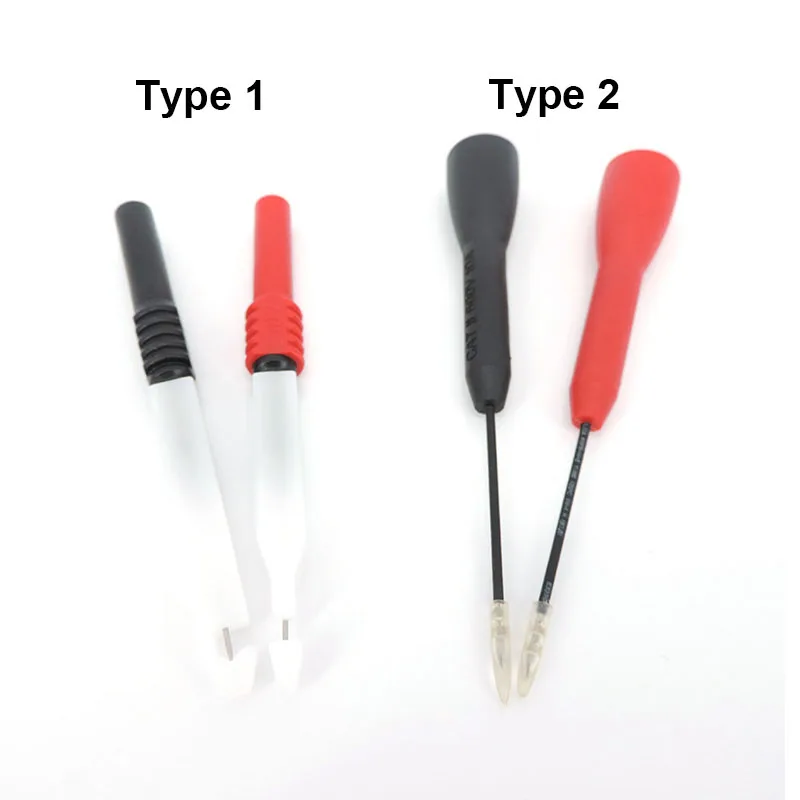 

red black Instrumentation Test Probe Pins Pen Digital Multimeter car Test Clamp Lead Equipment Instrument Copper Plug Diagnosis