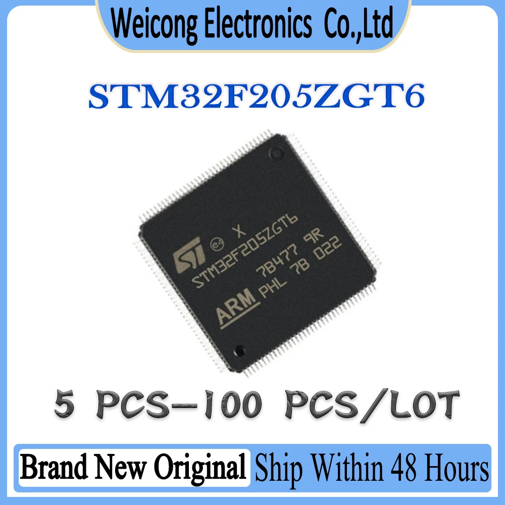 STM32F205ZGT6 STM32F205ZGT STM32F205ZG STM32F205Z STM32F205 STM32F STM32 STM New Original IC MCU Chip LQFP-144