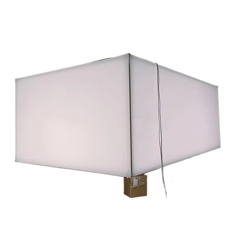 High quality exhibition lightbox frameless hanging LED background advertisement